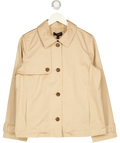 TALBOTS Beige Cropped Trench Coat UK M