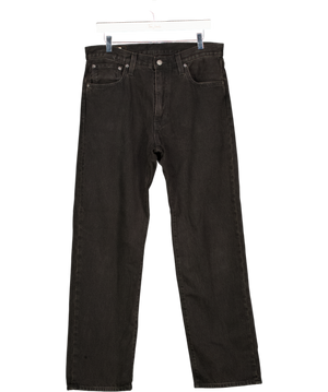 LEVI'S Black 555 Relaxed Straight Jeans L32 W32