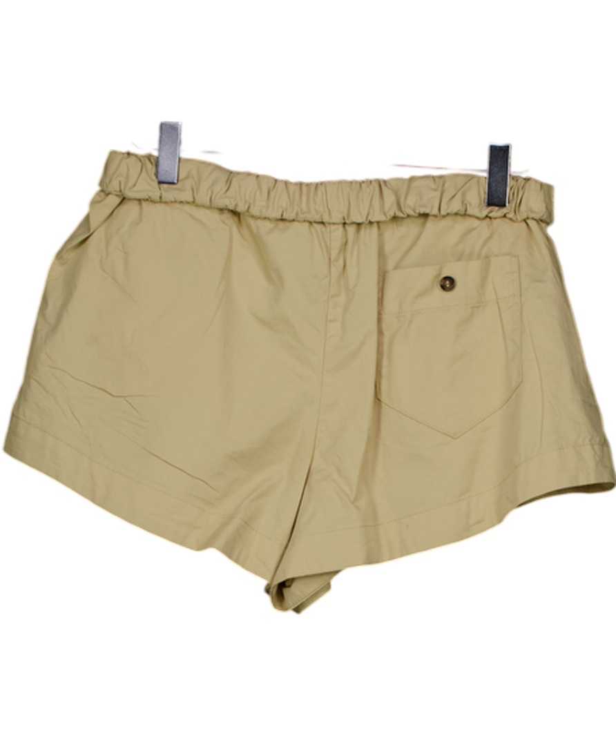 ZARA Beige Boxer Style Shorts UK XS