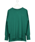 Gym Locker Green Longline Sweatshirt UK S