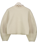 ZARA Cream High Neck Wooly Jumper UK S