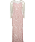 GRACE JACOB Pink Nova Maxi Dress UK XS