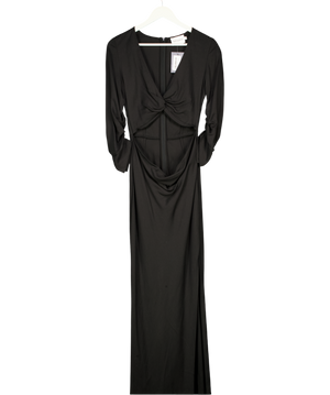 RAT & BOA Costella Black Maxi  Dress UK XS