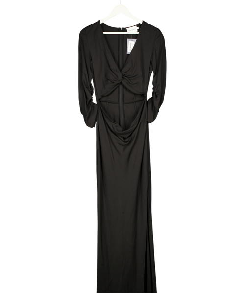 RAT & BOA Costella Black Maxi  Dress UK XS