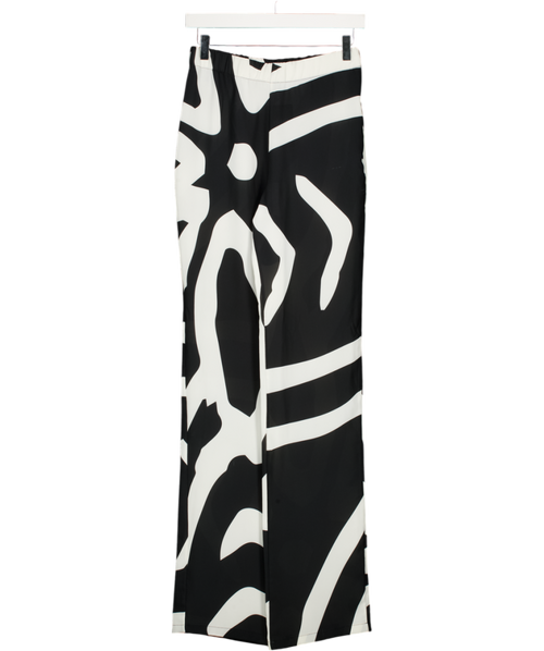 IN THE MOOD FOR LOVE ITMFL Black & White Printed Trouser UK S