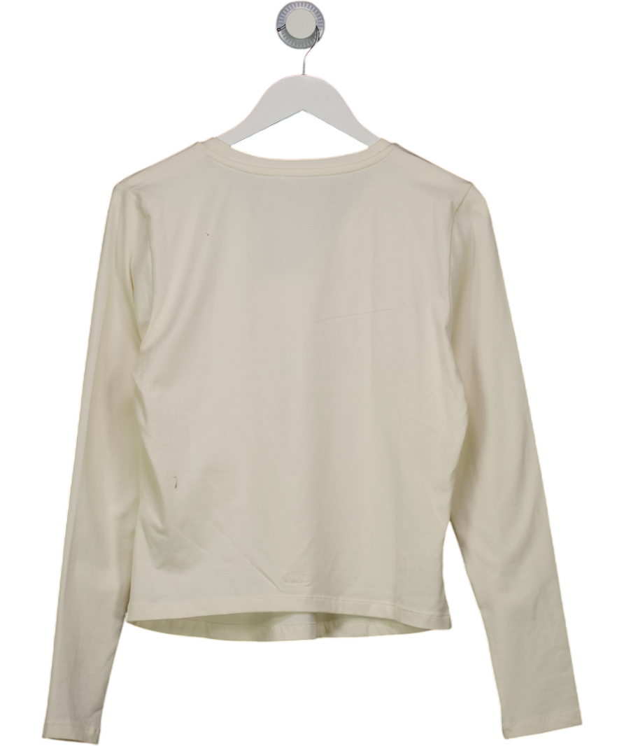 TALA Cream 365 Core Cotton Henley Top UK XL