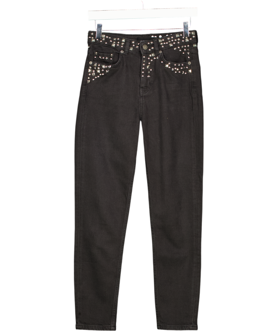 The Kooples Black O2ae Studded Lizy Jeans W27
