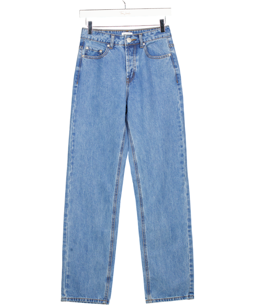 Superdown Blue Lanie Straight Leg Jeans W26
