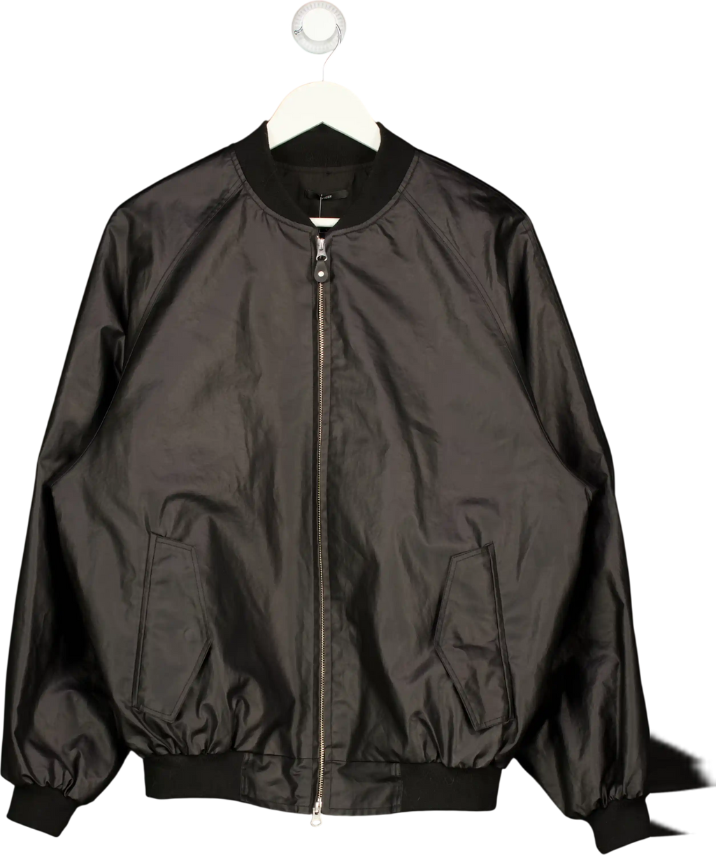 Nieeh Black Leather Jacket UK M