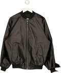 Nieeh Black Leather Jacket UK M