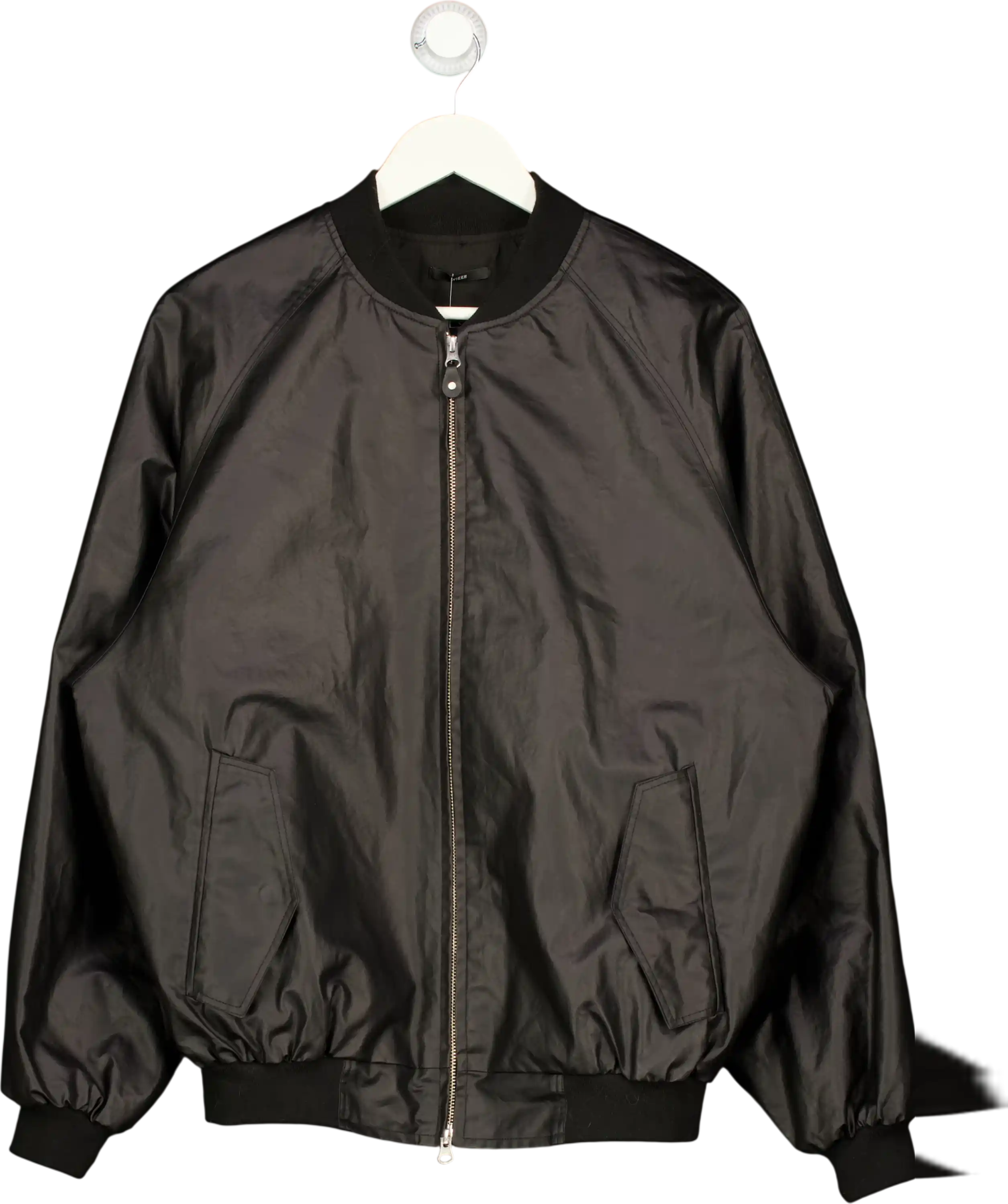 Nieeh Black Leather Jacket UK M