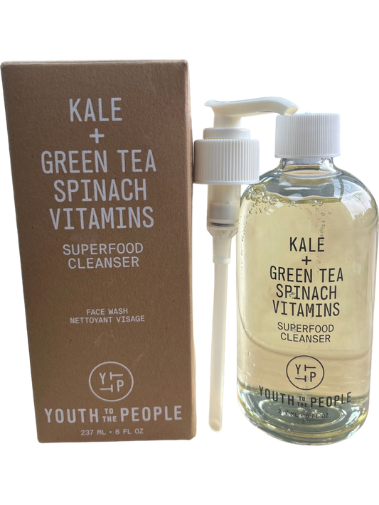 Youth To The People Superfood Cleanser Gel Kale + Green Tea Spinach 8 Oz