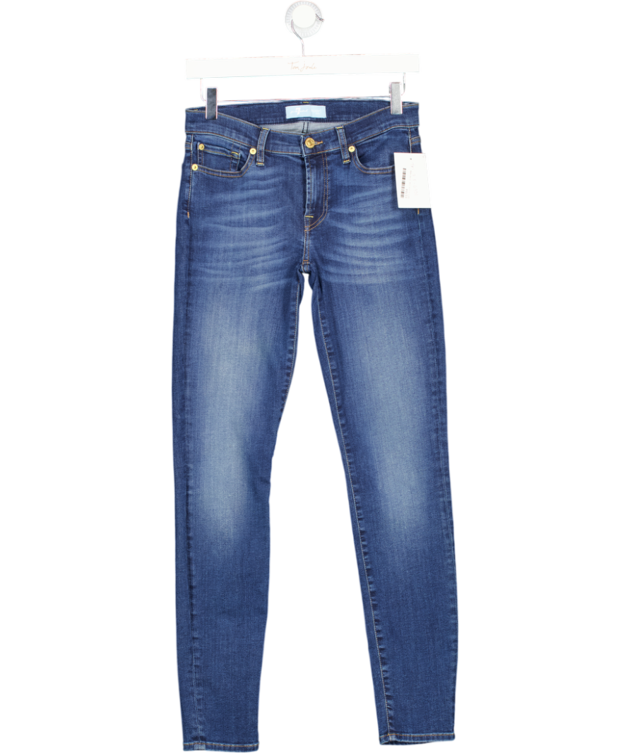 7 For All Mankind Blue The Skinny B(air) Duchess Jeans W27