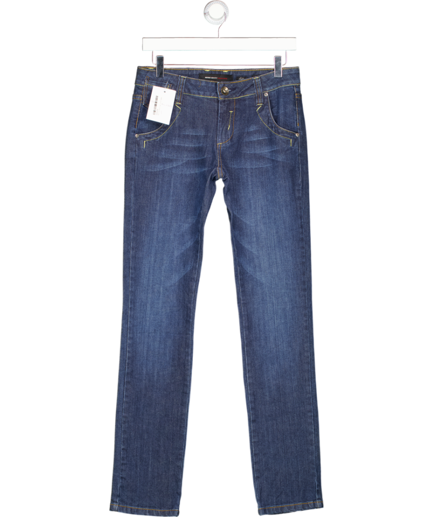 Miss Sixty Blue Radid Contrast Stitch Slim Fit tapered Jeans W28