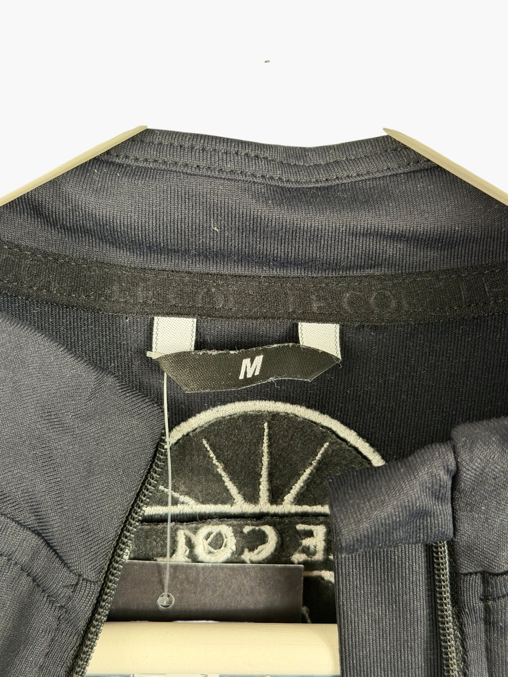 LE COL Black Cycling Jersey Top UK M