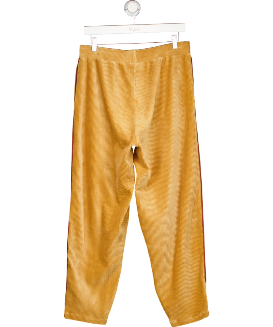 ASOS Orange Velour Cord Loose Fit Joggers UK S