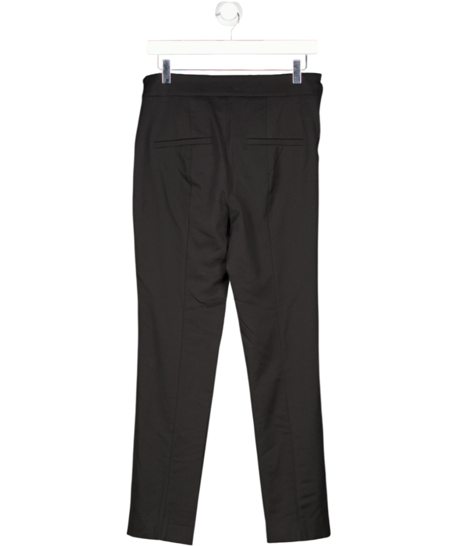 Dorothee Schumacher Black 82s9 Straight Leg Tie Waist Trousers UK S