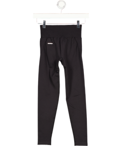 SECONDLEFT Black Activewear Leggings UK S