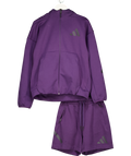 adidas Purple Z.n.e. Shorts (s) And Zip Up Hoodie (m) Set UK S/M
