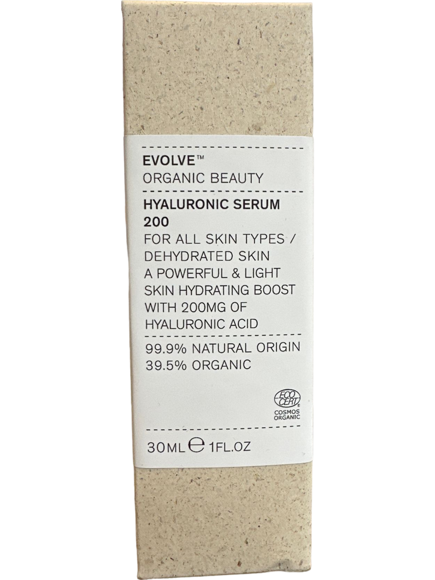 Evolve Organic Beauty Printed Hyaluronic Serum 200 Skin Care Tool