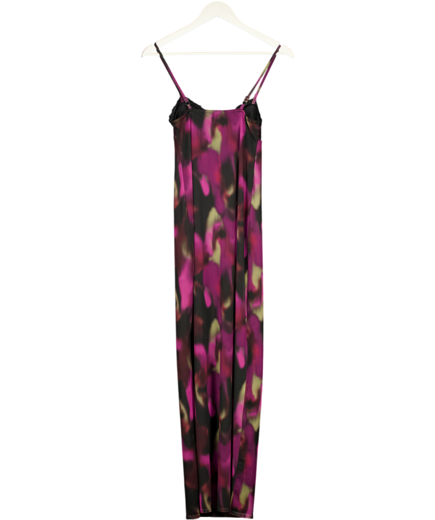 MISS SELFRIDGE Multicoloured Ombre Mesh Maxi Dress UK 6