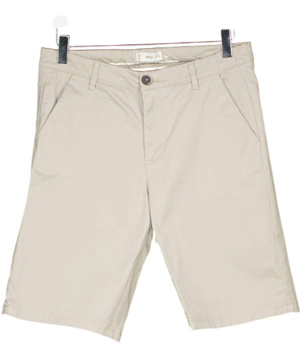 MANGO Beige Beige Chino Shorts 13 Years