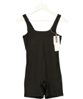 LOVALL Black Ultimate Everyday Short Unitard UK S
