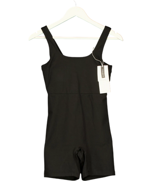 LOVALL Black Ultimate Everyday Short Unitard UK S