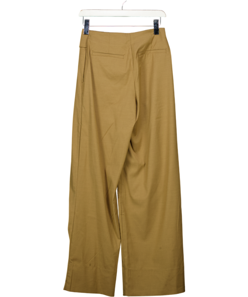 ASOS Beige Tailored Wide Leg Trousers UK 6