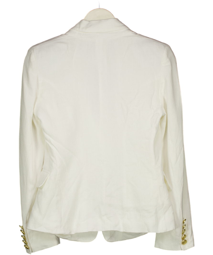 Holland Cooper White Knightsbridge Blazer UK 8