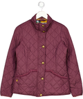 JOULES Dark Purple Quilted Jacket UK 12