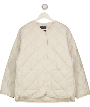 UNIQLO Cream Puffertech Jacket UK M
