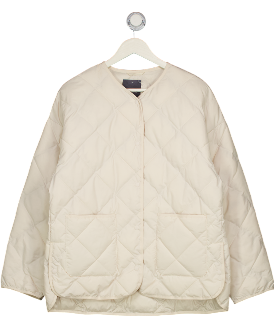 UNIQLO Cream Puffertech Jacket UK M