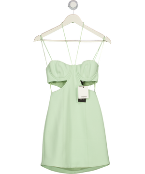 MISHA COLLECTION Apple Green Tokyo Mini Dress UK 6