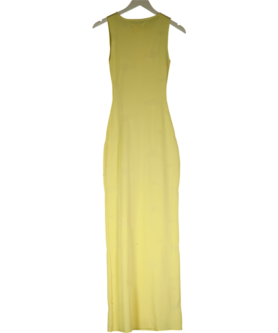 PEPPERMAYO Holly Knit Maxi Dress - Yellow UK S/M