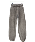 Cole Buxton Grey Fleece Detail Cuffed Joggers UK XS