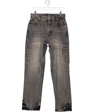REPRESENT Charcoal Grey R2 Rep Denim Straight Leg Jeans W32