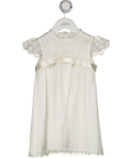 La Coqueta Cream Lace Dress 3 Years
