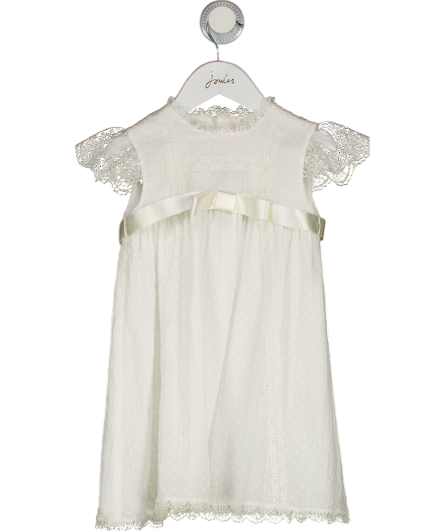 La Coqueta Cream Lace Dress 3 Years
