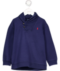 POLO RALPH LAUREN Blue Shawl Collar Jumper 6 Years