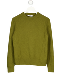 COS Olive Green 100% Cashmere Jumper UK S