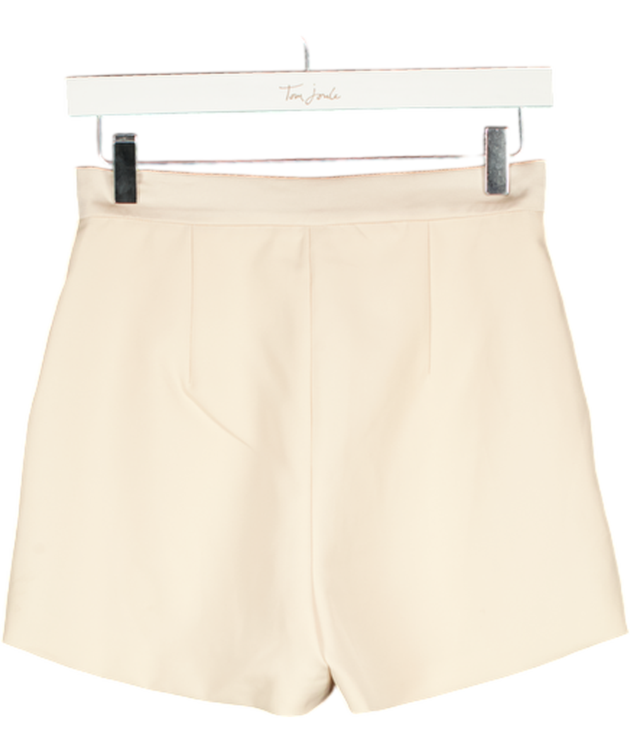 LAVISH ALICE Cream Tailored Shorts UK 8