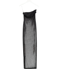Babyboo Black Crystal Embellished Mirabella Maxi Dress UK XS