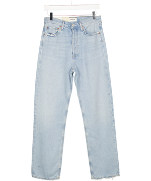 AGOLDE Blue 90s Mid-rise Loose-fit Straight-leg Jeans W25