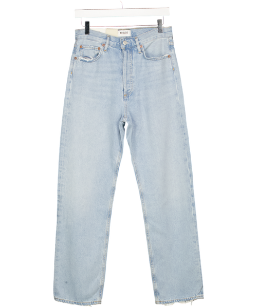 AGOLDE Blue 90s Mid-rise Loose-fit Straight-leg Jeans W25