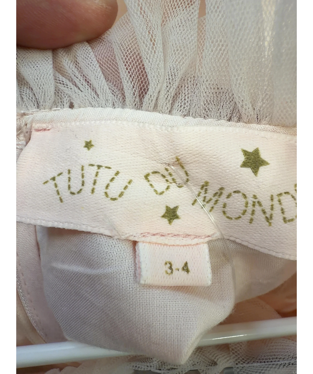 TUTU DU MONDE Pink Colour, size 3 Years — care label