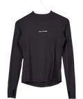 Daily Paper Black Esosa Long Sleeve T-Shirt Black, size UK L — front