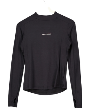 Daily Paper Esosa Long Sleeve T-shirt Black UK L