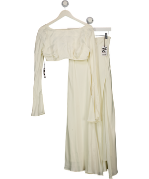 LPA Cream Two Piece Coords UK S