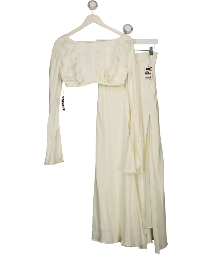 LPA Cream Two Piece Coords UK S